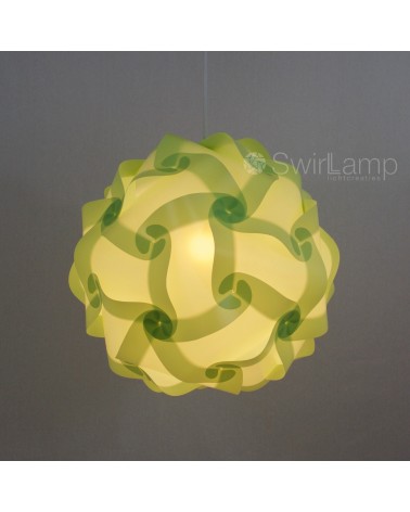 Swirlamp 42cm Lime 