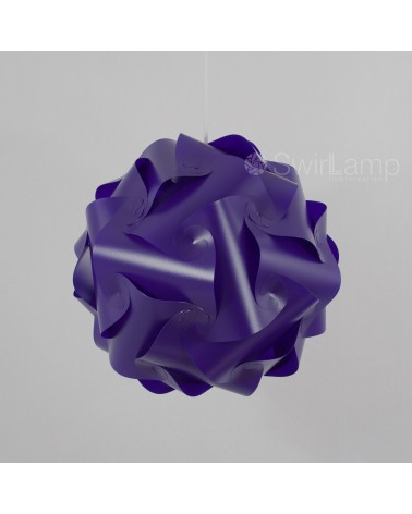 Swirlamp 42cm Purple