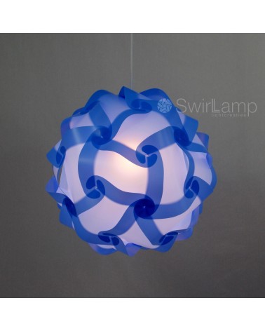 Swirlamp 42cm Light blue