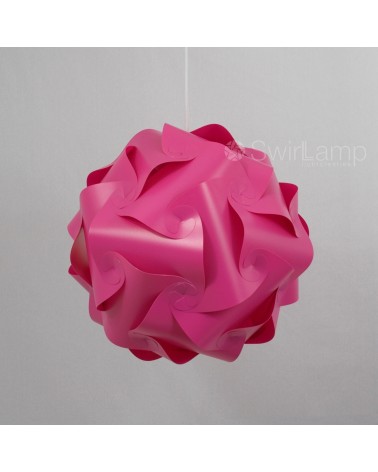Swirlamp 42cm Pink