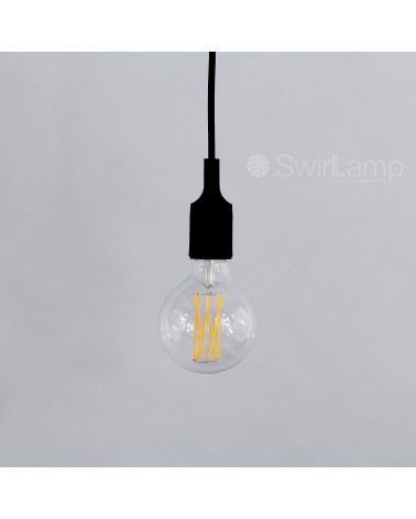 LED full glass LongFilament Globe Bulb 240V 4W 350lm E27 GLB95 Dimmable