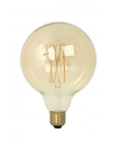 LED Dimbare Filament Globelamp GOLD 4W 320lm E27 GLB125 Kooldraad Look