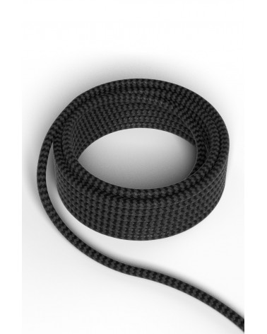 Strijkijzersnoer zwart/grijs 3 meter - Calex 1-2-3 systeem