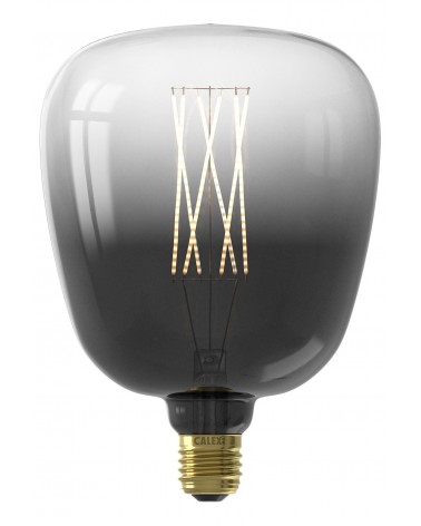 Calex Kiruna Moonstone Black led lamp 4W 150lm 2200K Dimbaar |426216