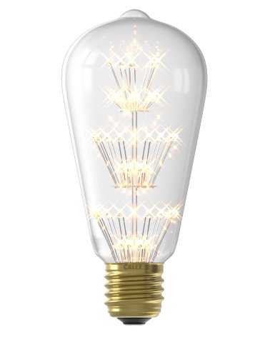 Calex LED Pearl Rustieklamp 2W 280lm E27 Extra Warm